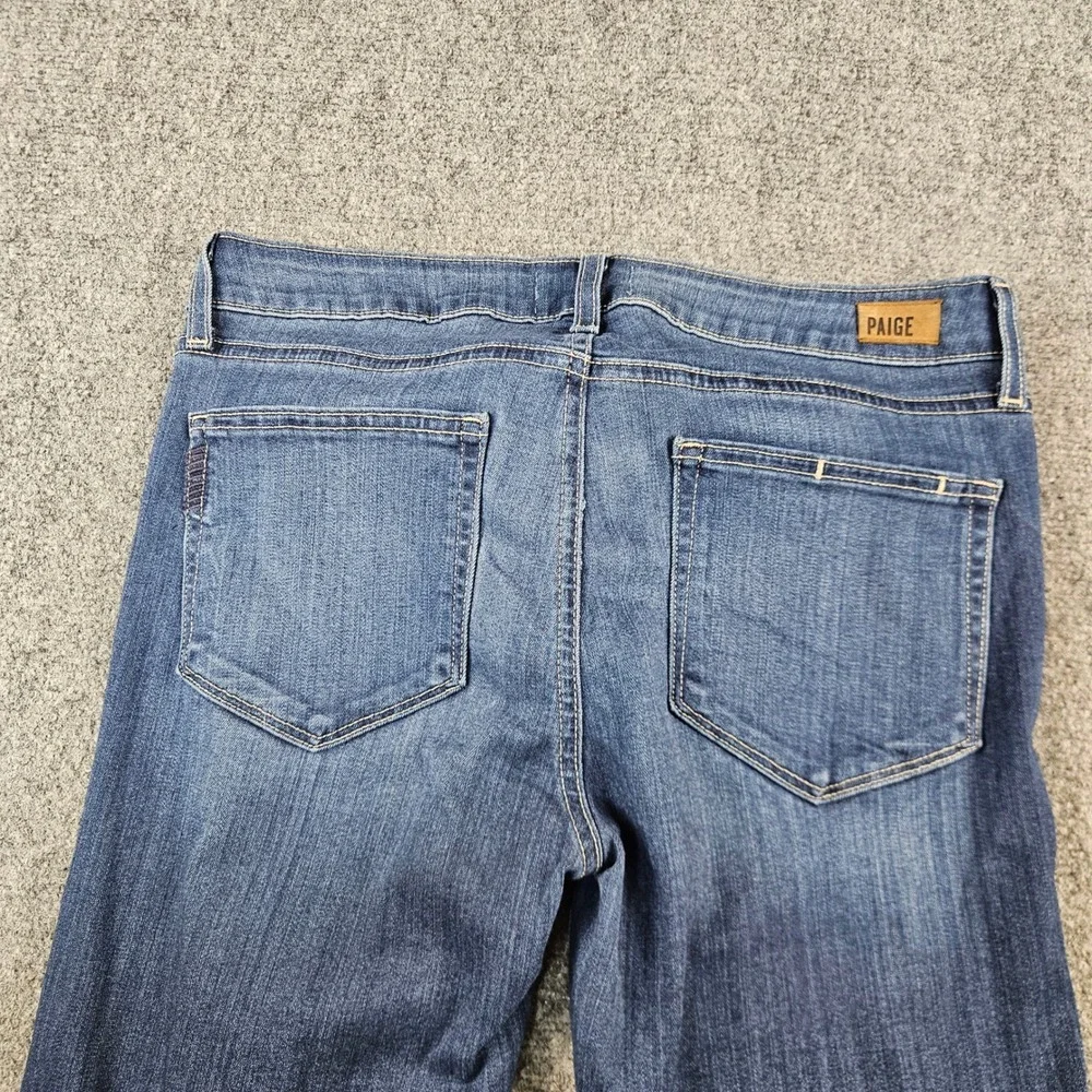 Paige Verdugo‎ Ultra Skinny Jeans Womens 30 Dark Wash Blue Mid Rise Denim USA